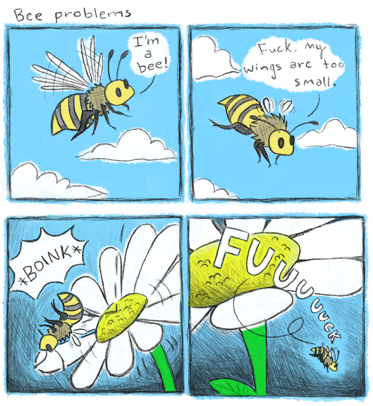 Bee Problems | KatRaccoon Comics