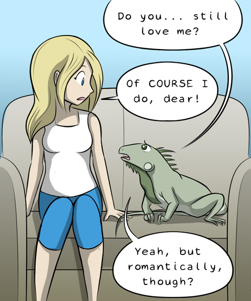 Iguana Curse | KatRaccoon Comics